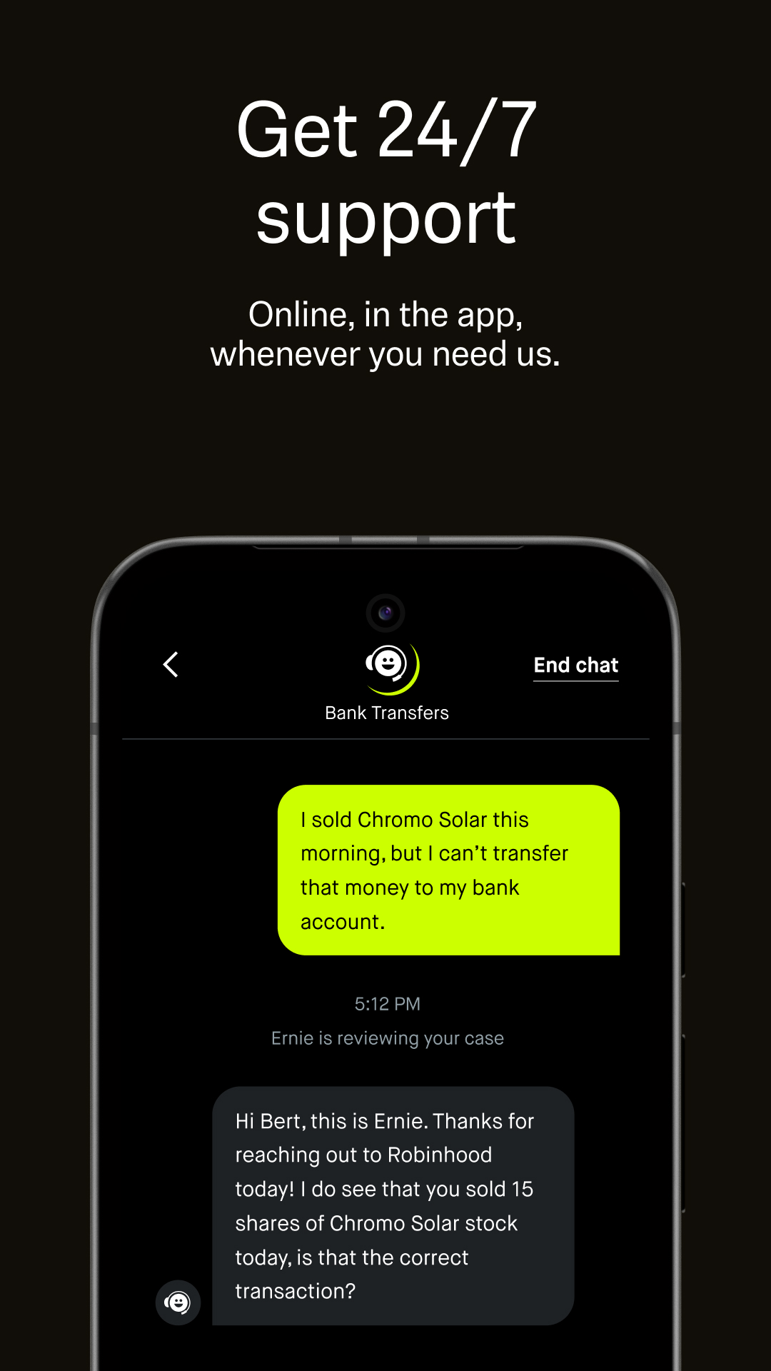 اسکرین شات 8 برنامه Robinhood: Trade Anything
