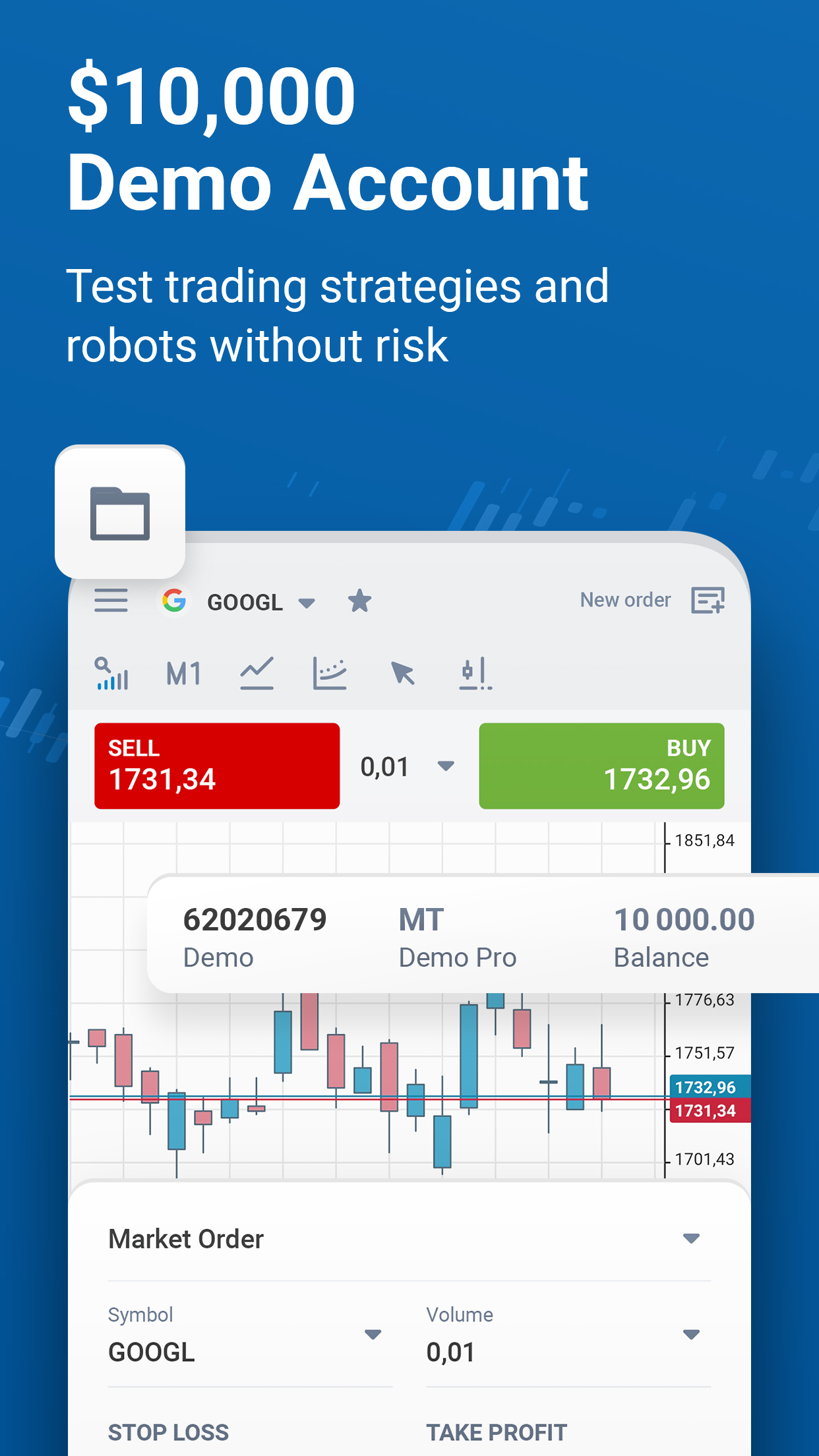 اسکرین شات 4 برنامه MobileTrader: Online Trading