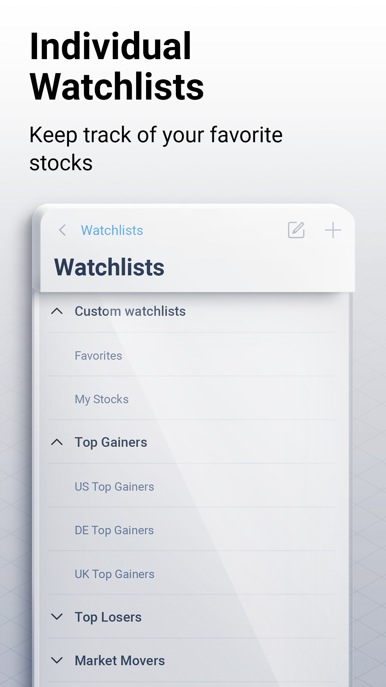 اسکرین شات 5 برنامه RoboMarkets StocksTrader