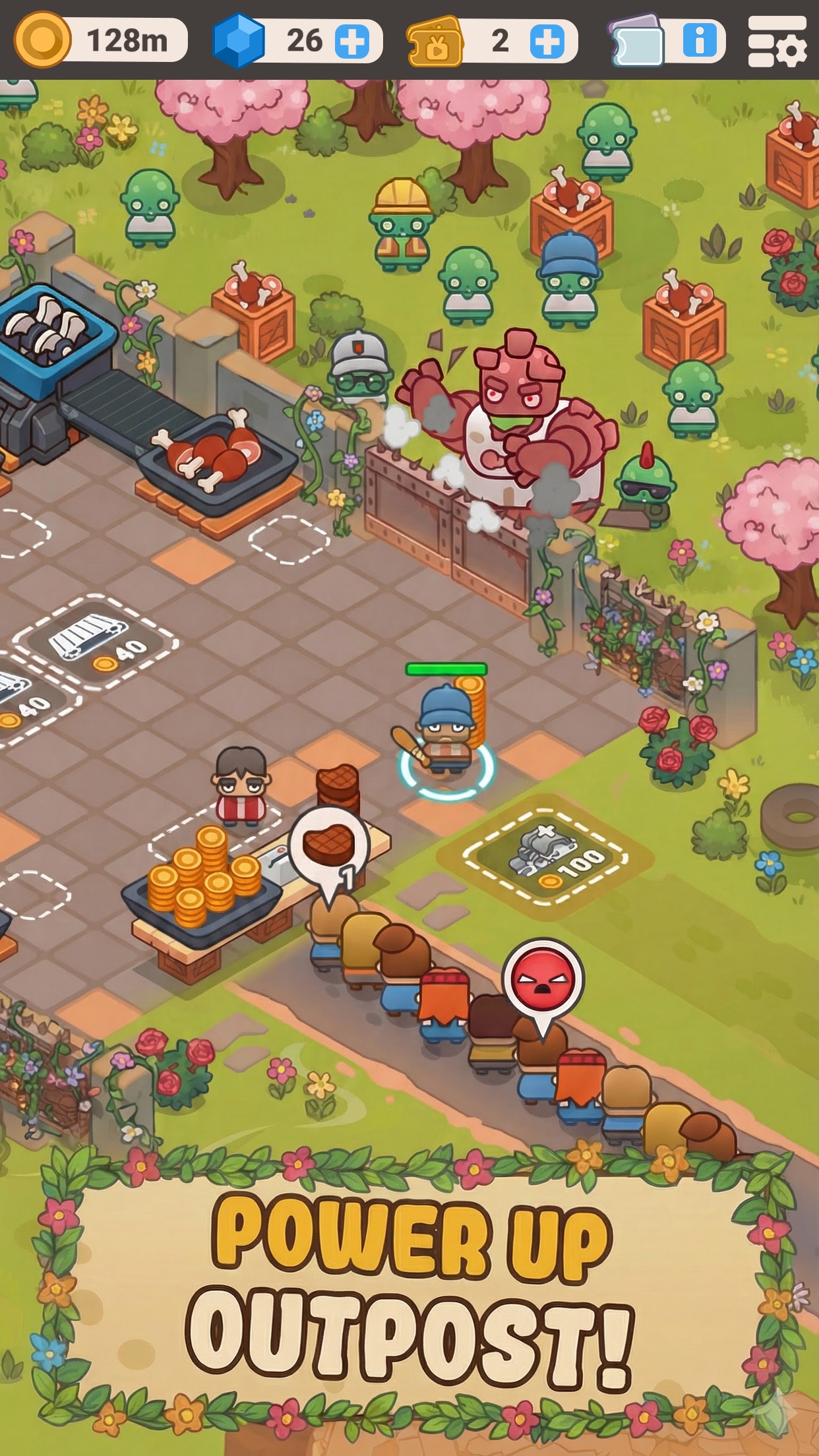 اسکرین شات 4 بازی Idle Outpost: Business Games
