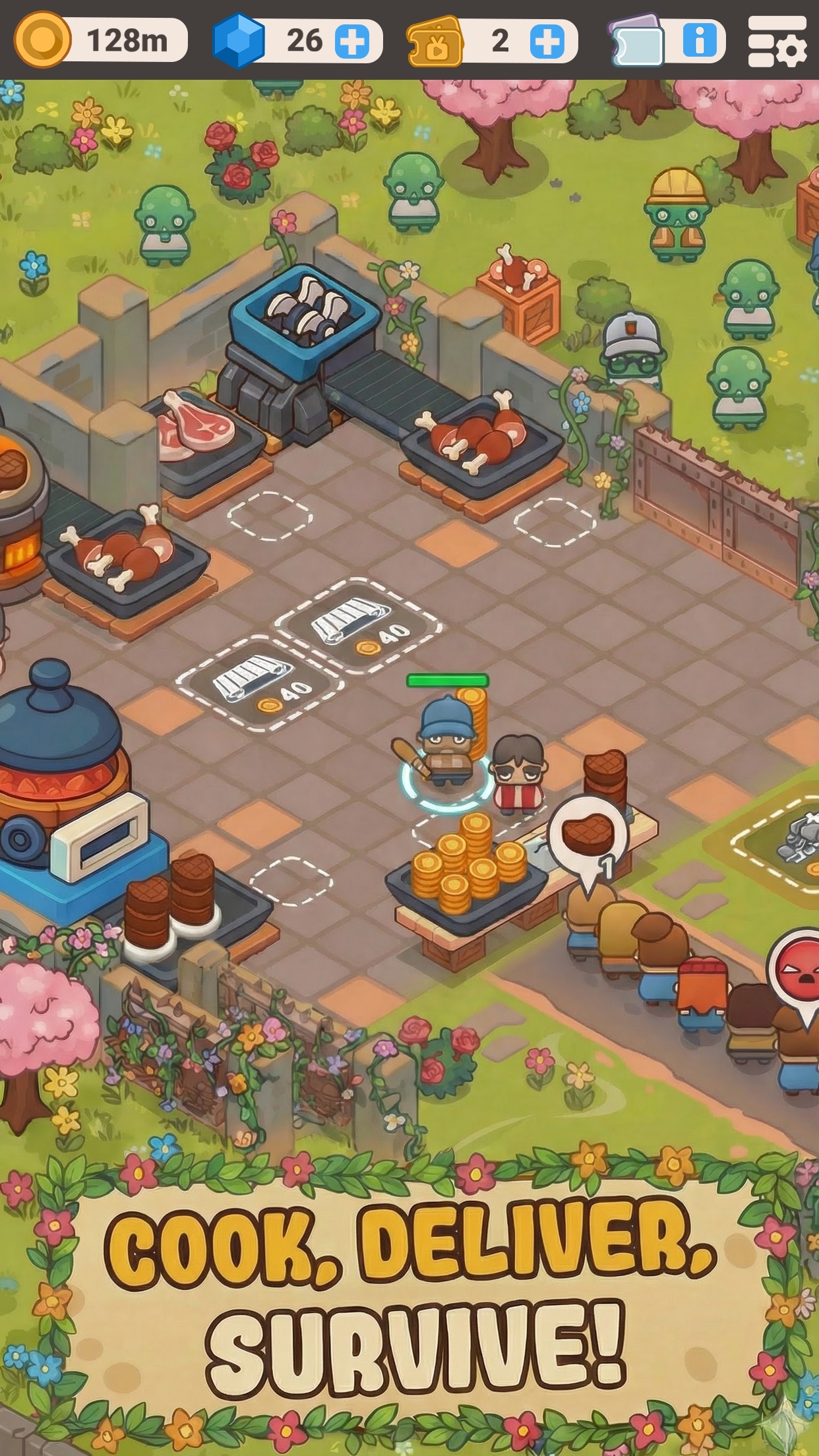 اسکرین شات 2 بازی Idle Outpost: Business Games