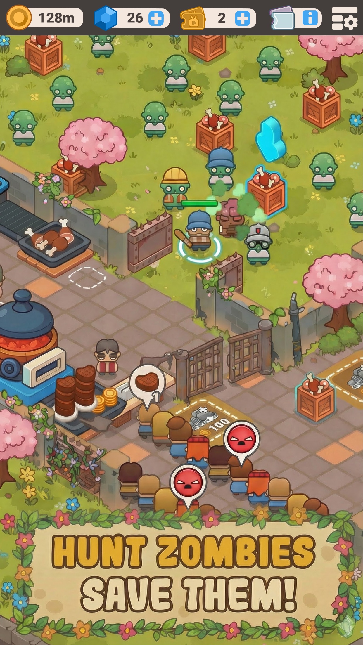 اسکرین شات 3 بازی Idle Outpost: Business Games
