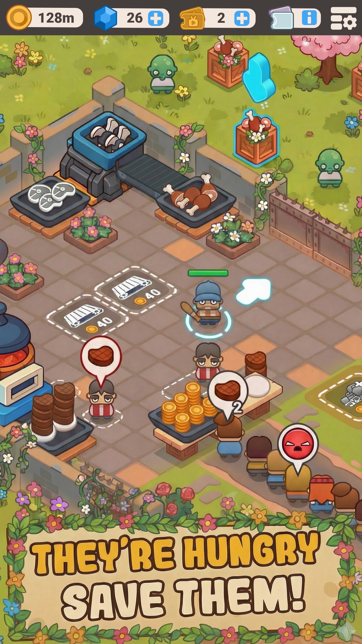 اسکرین شات 1 بازی Idle Outpost: Business Games
