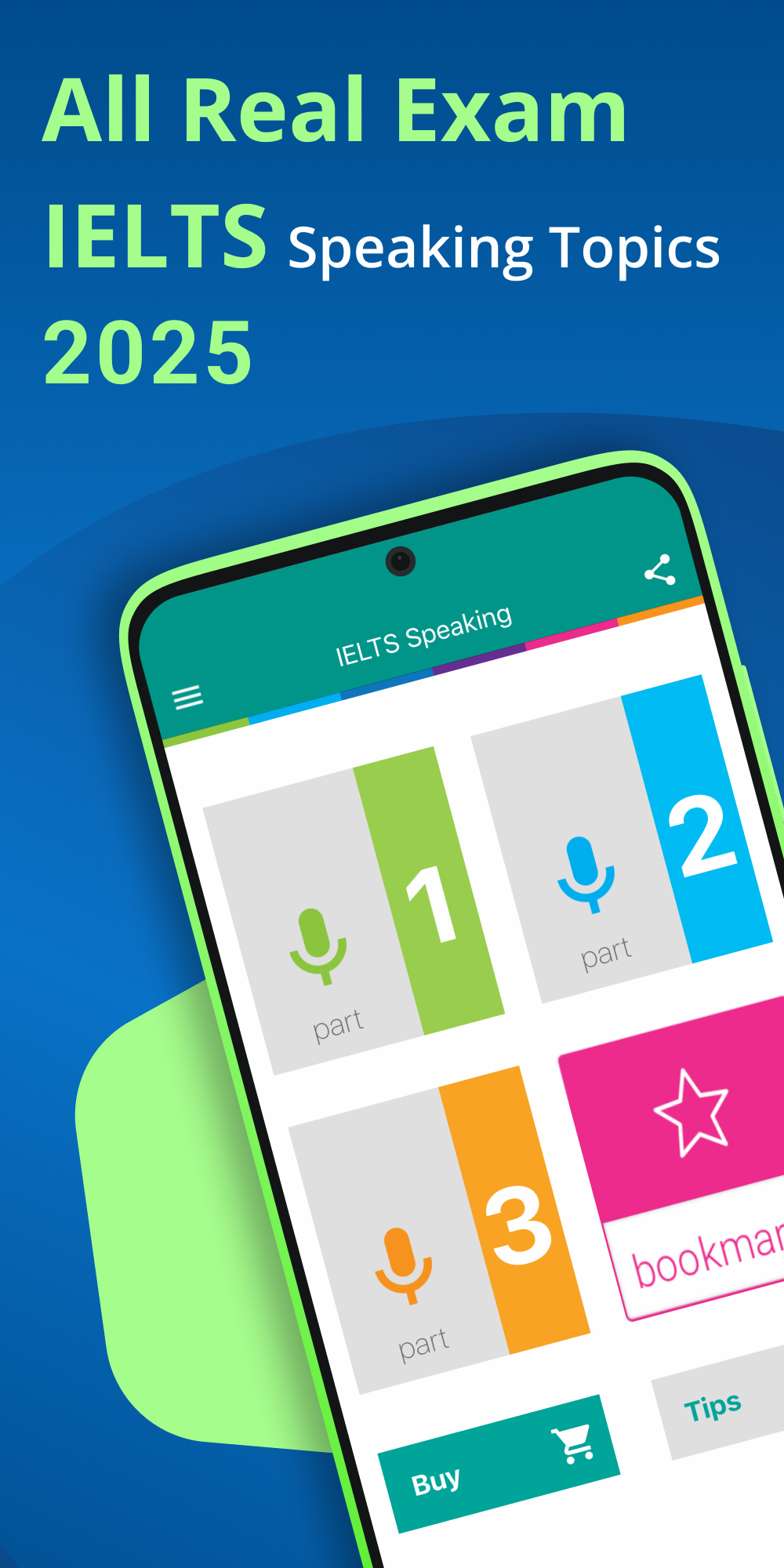 اسکرین شات 1 برنامه IELTS Speaking Assistant