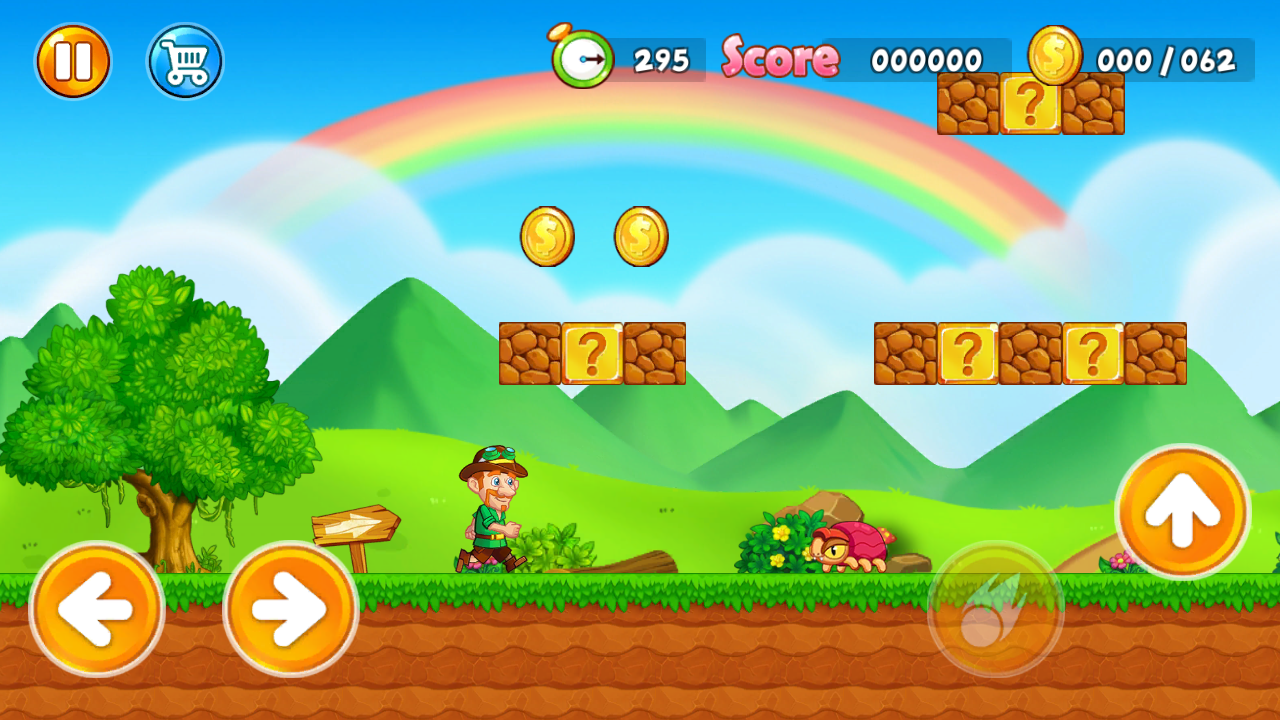 اسکرین شات 1 بازی Super Jake's Adventure