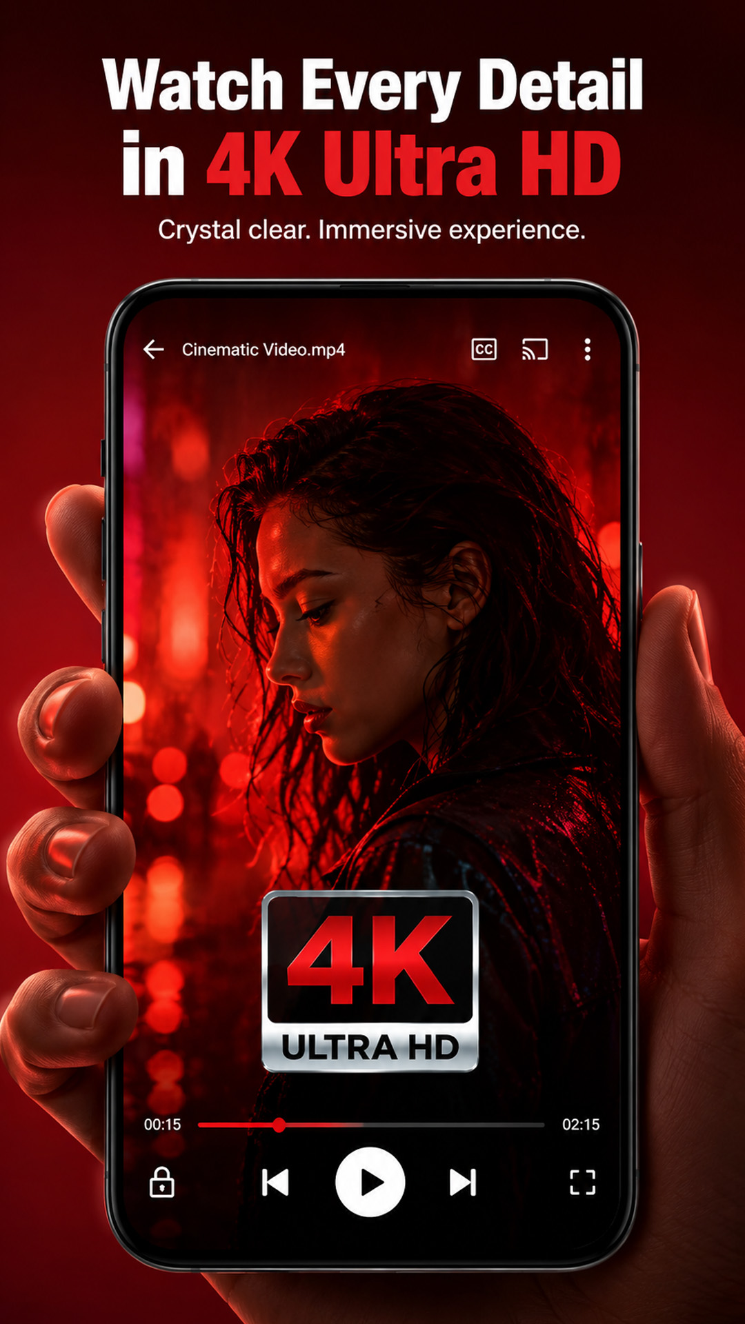 اسکرین شات 2 برنامه HD Video Player All Formats