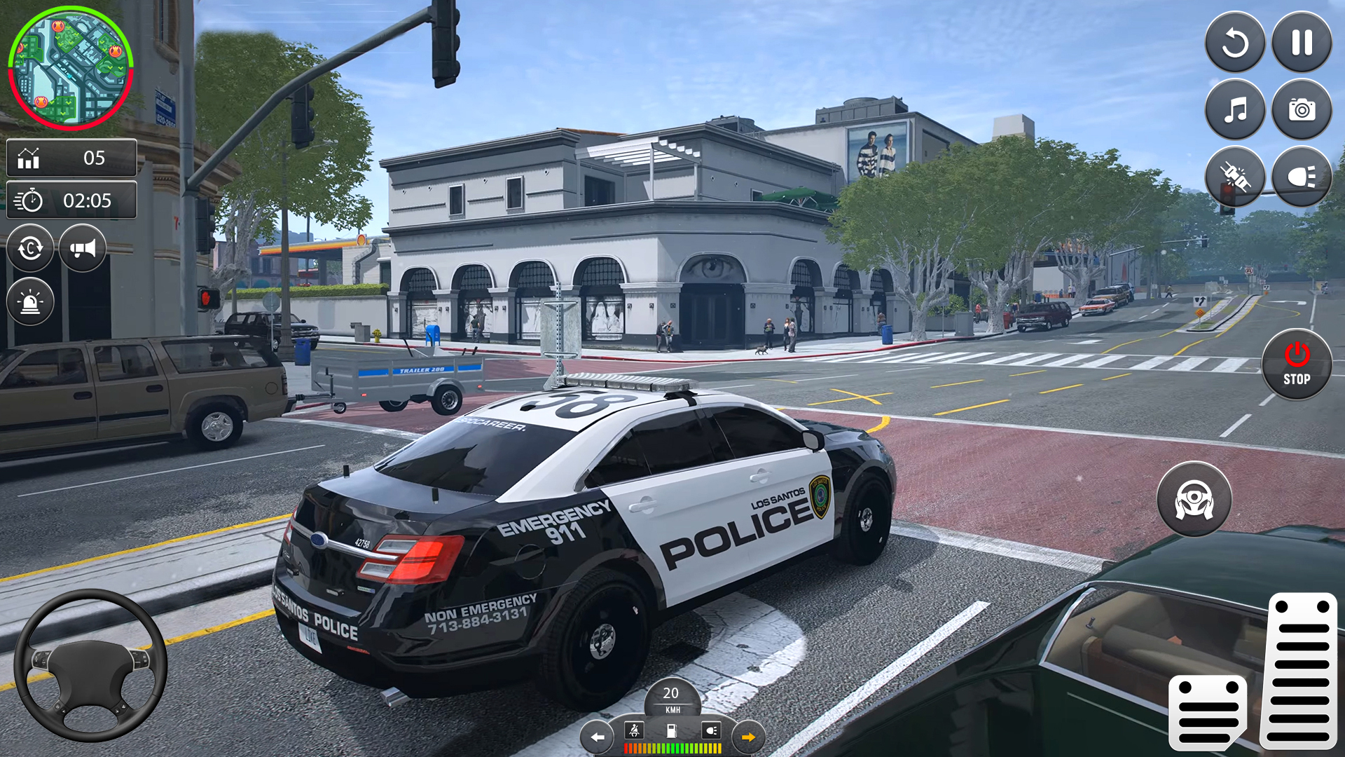 اسکرین شات 1 بازی Police Simulator - Police Game