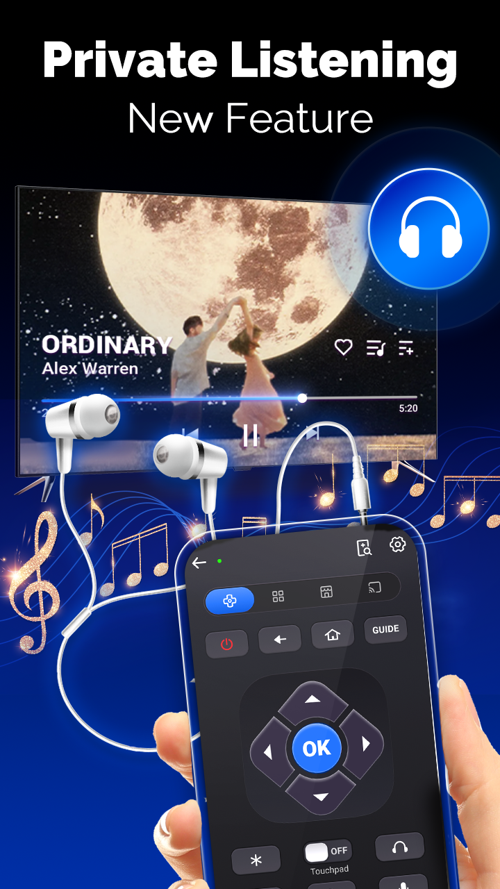 اسکرین شات 4 برنامه TV Remote Control for TV