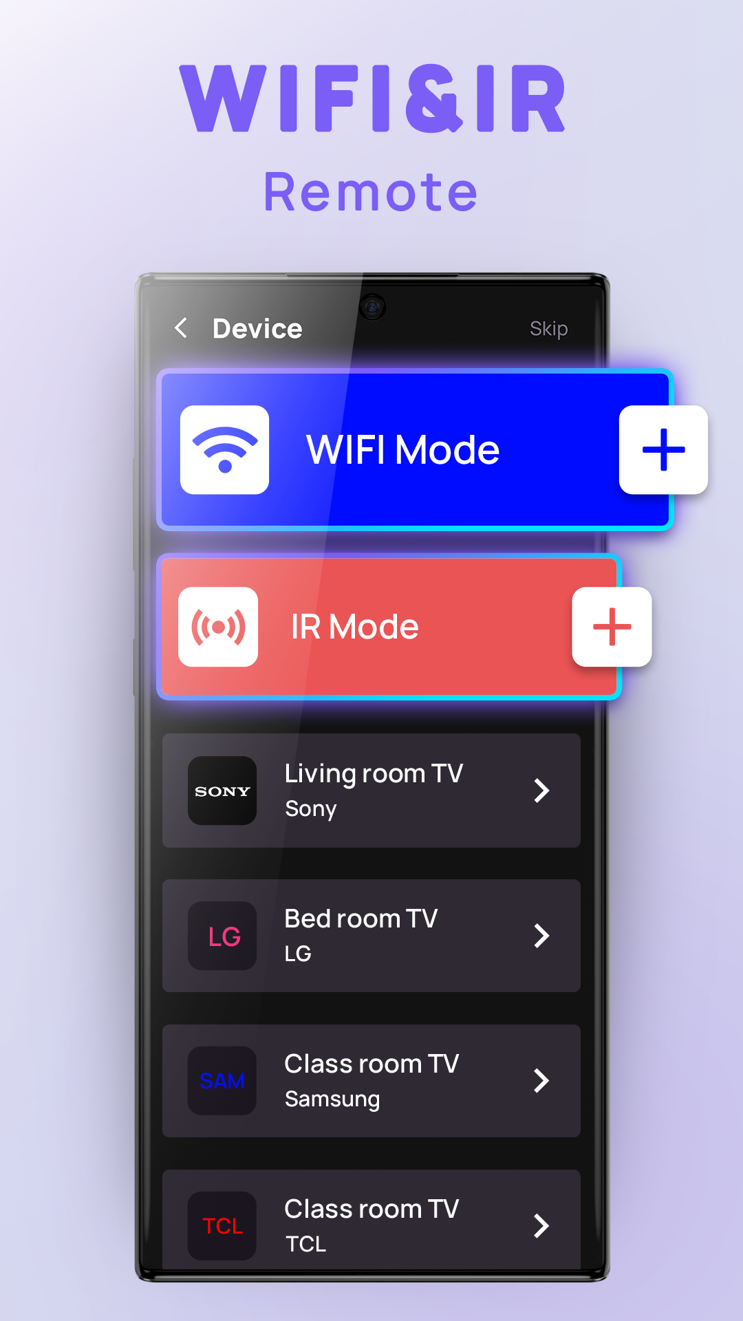 اسکرین شات 2 برنامه TV Remote Control for TV APP
