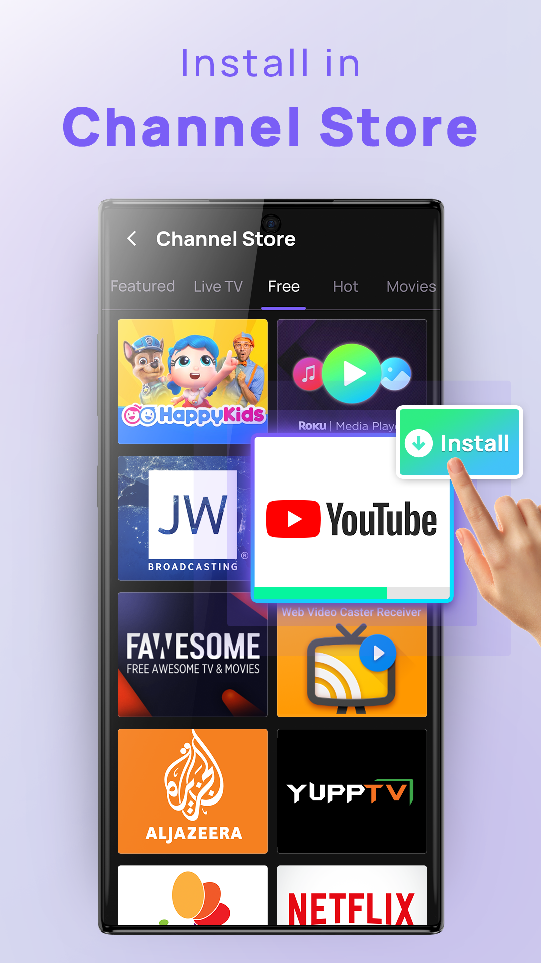 اسکرین شات 3 برنامه TV Remote Control for TV APP