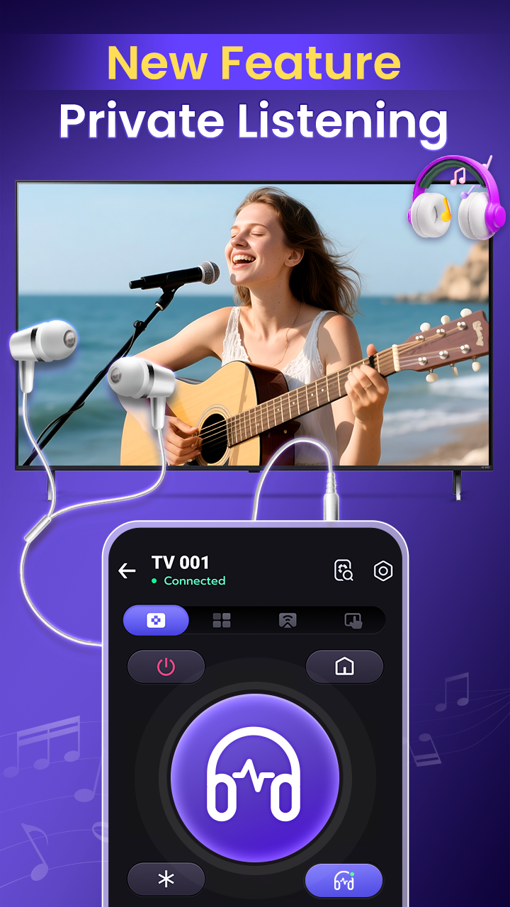 اسکرین شات 4 برنامه Smart TV Remote Control