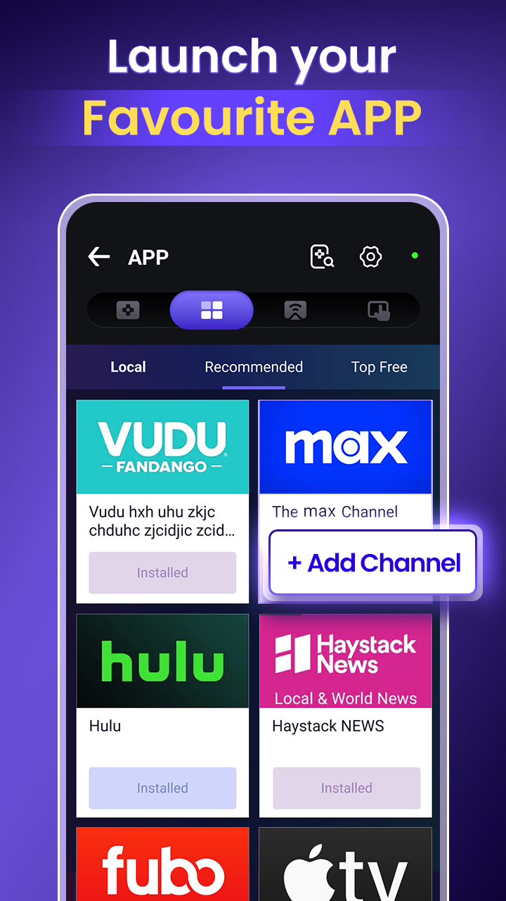 اسکرین شات 3 برنامه Smart TV Remote Control