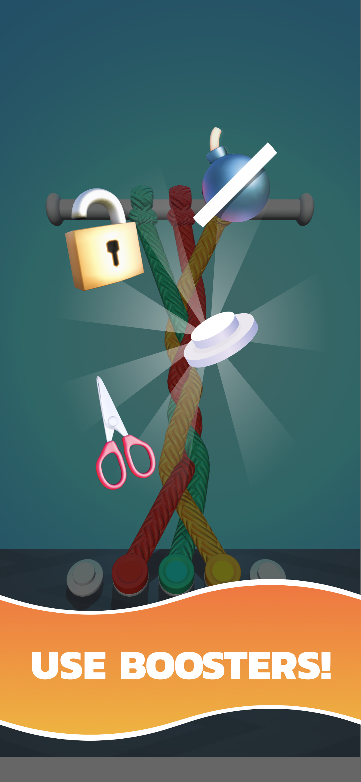 اسکرین شات 4 بازی Tangle Master 3D