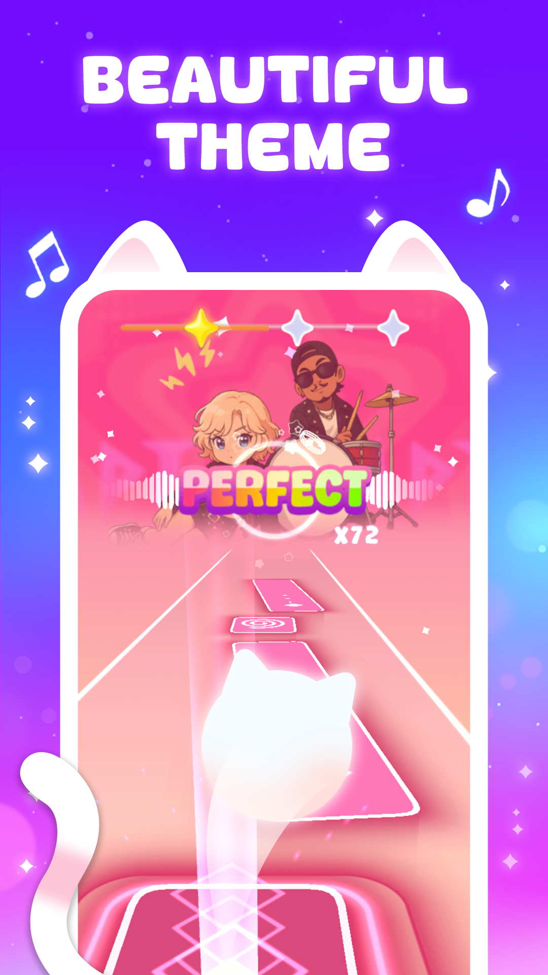 اسکرین شات 3 بازی Dancing Cats 2: Music Games