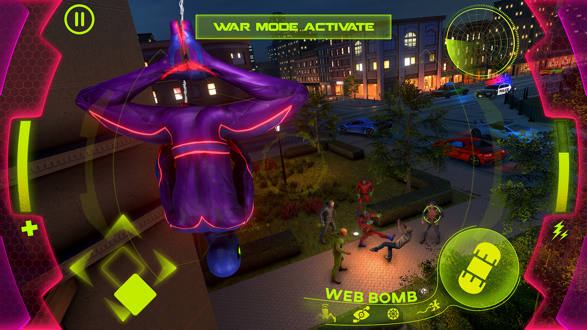 اسکرین شات 1 بازی Rope Spider Hero - Spider Game