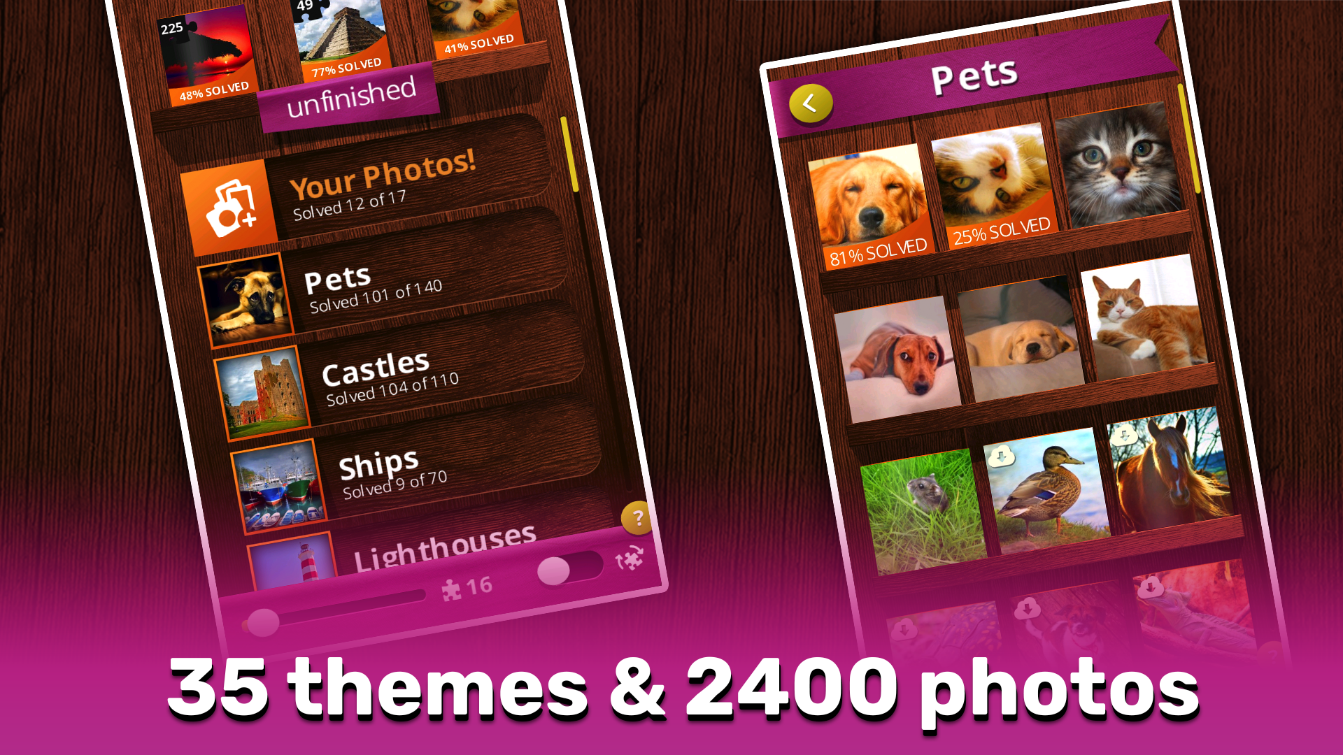 اسکرین شات 7 بازی Jigsaw Puzzles Real