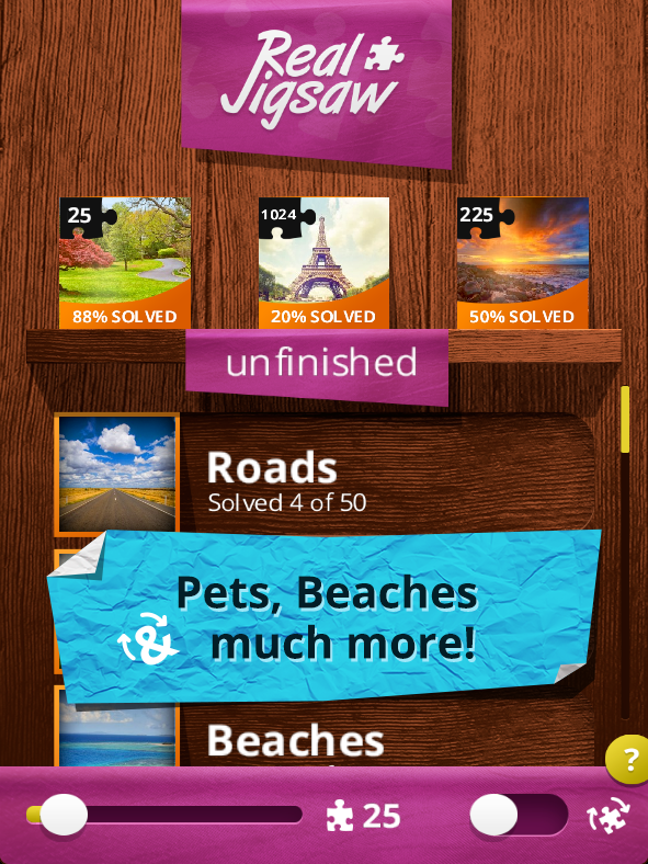 اسکرین شات 4 بازی Jigsaw Puzzles Real