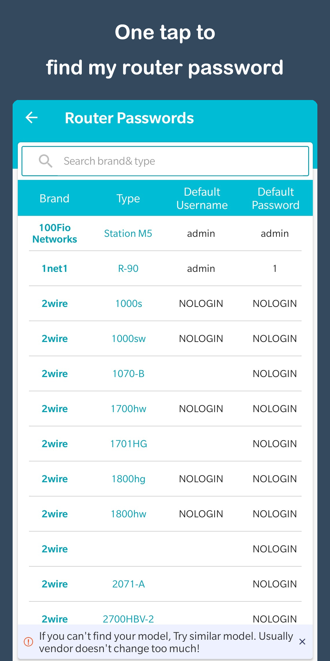 اسکرین شات 3 برنامه Router Admin Setup Control