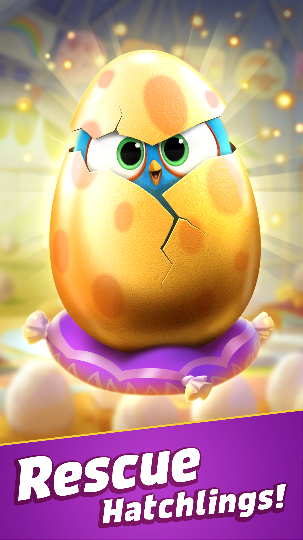 اسکرین شات 2 بازی Angry Birds Hatchlings