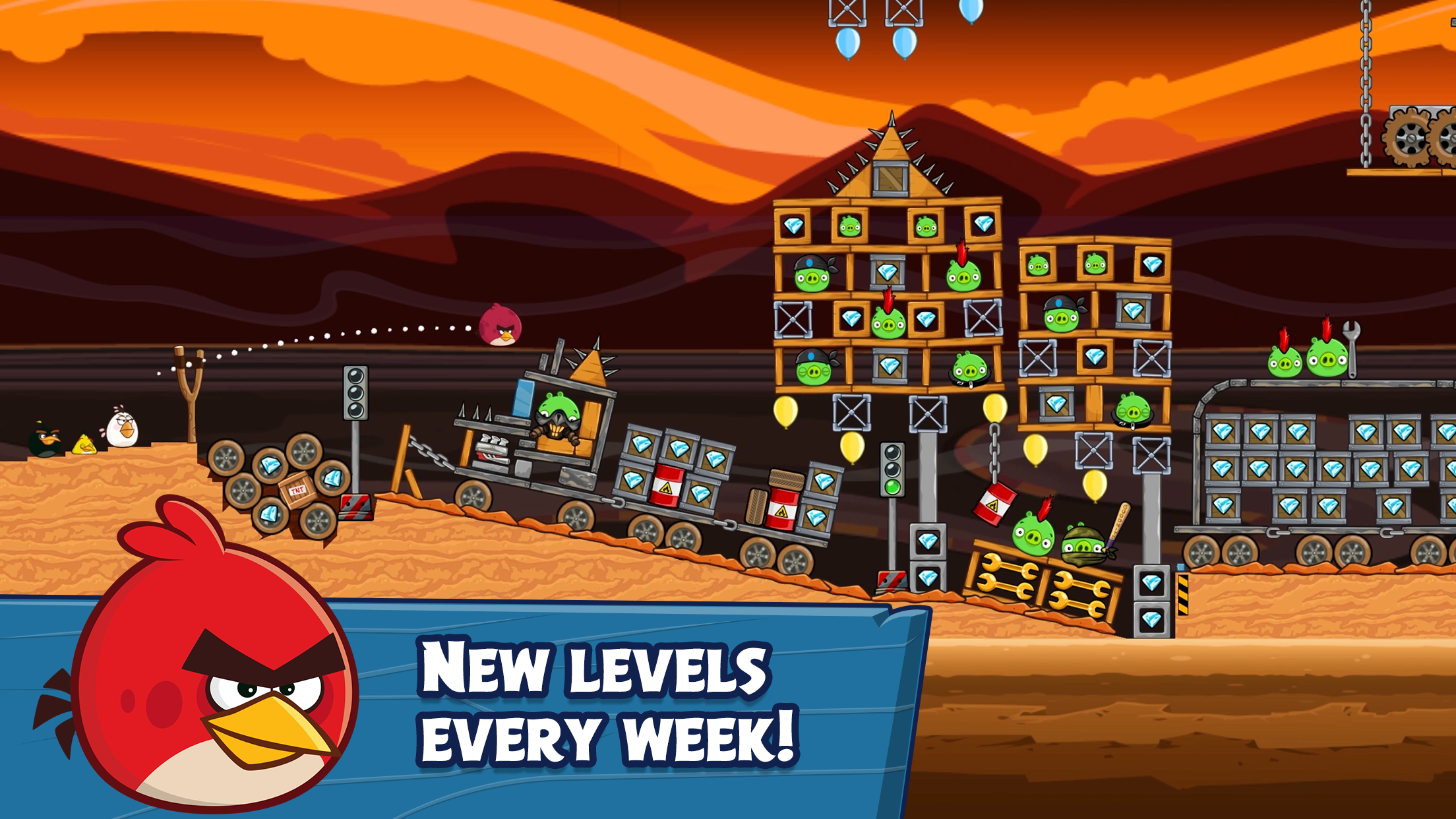 اسکرین شات 2 بازی Angry Birds Friends