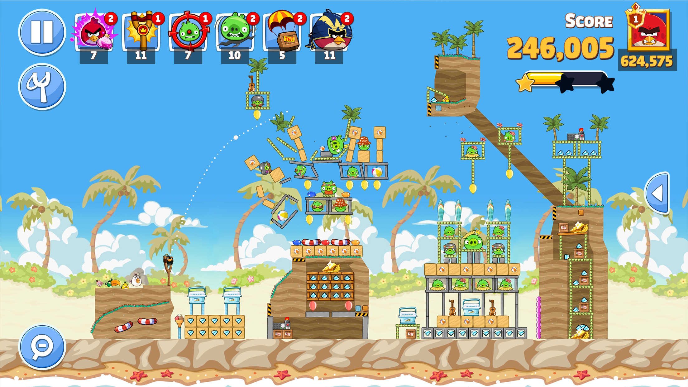 اسکرین شات 7 بازی Angry Birds Friends