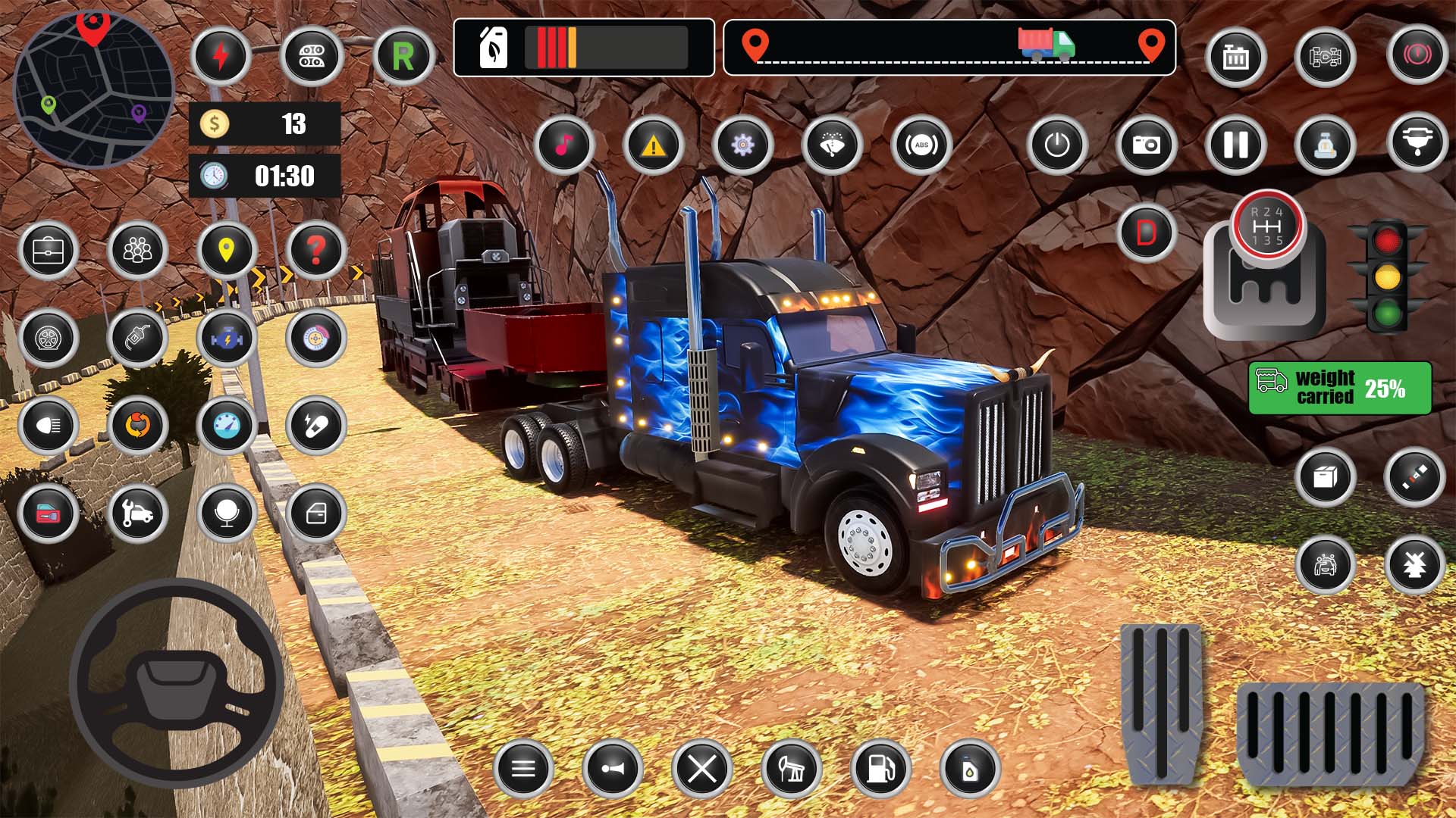 اسکرین شات 1 بازی US Truck Simulator Limited