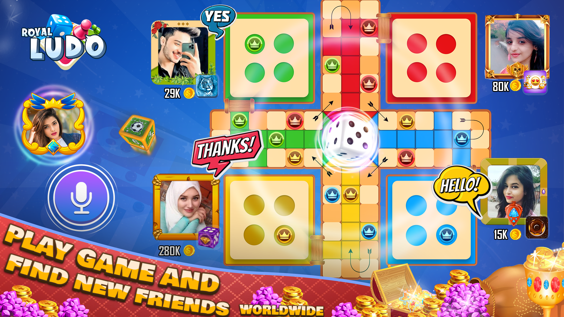 اسکرین شات 7 بازی Royal Ludo・King Of Dice Game