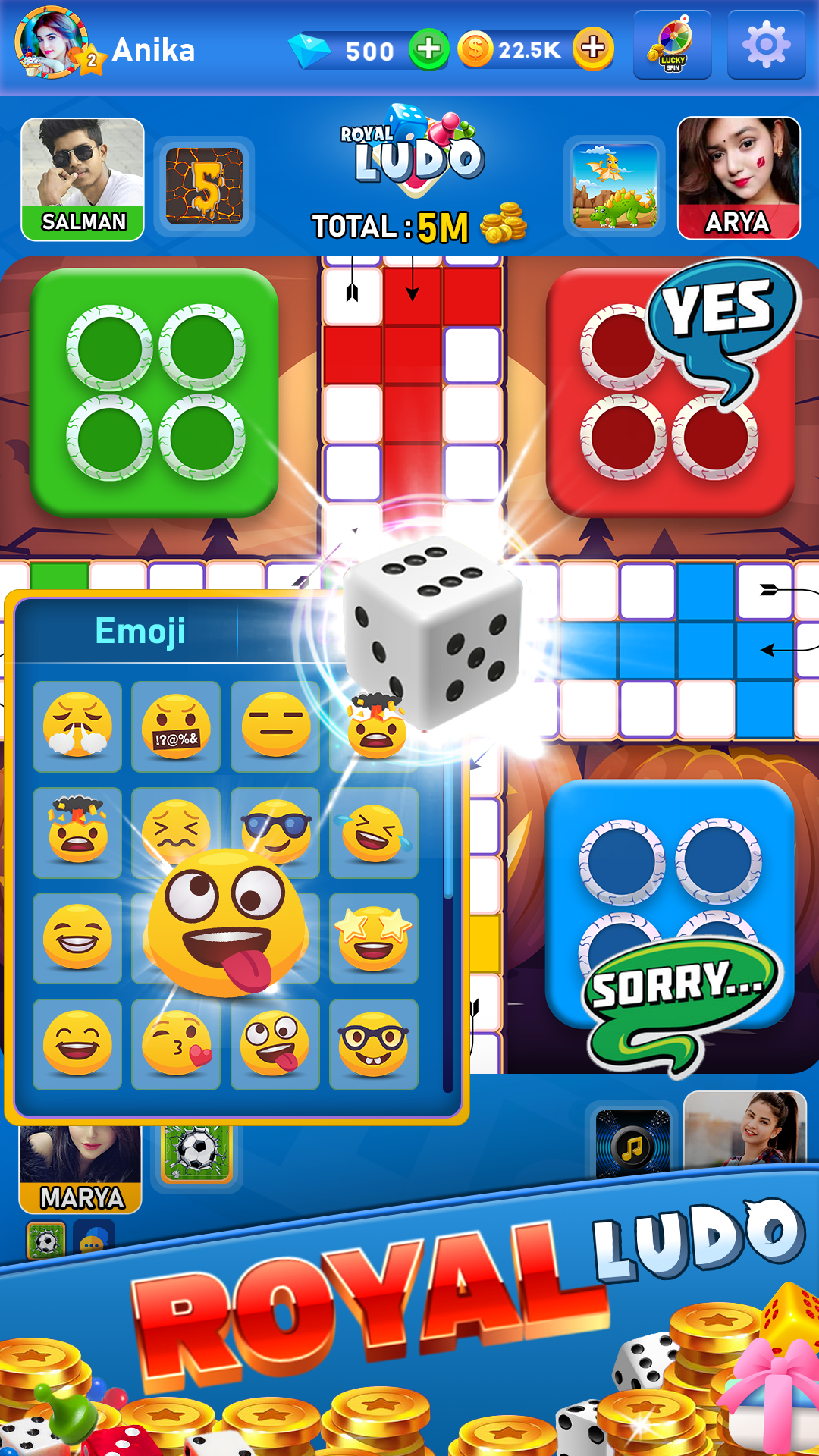 اسکرین شات 6 بازی Royal Ludo・King Of Dice Game