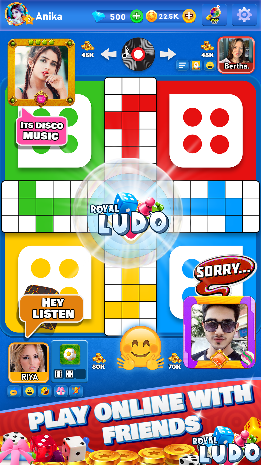اسکرین شات 2 بازی Royal Ludo・King Of Dice Game