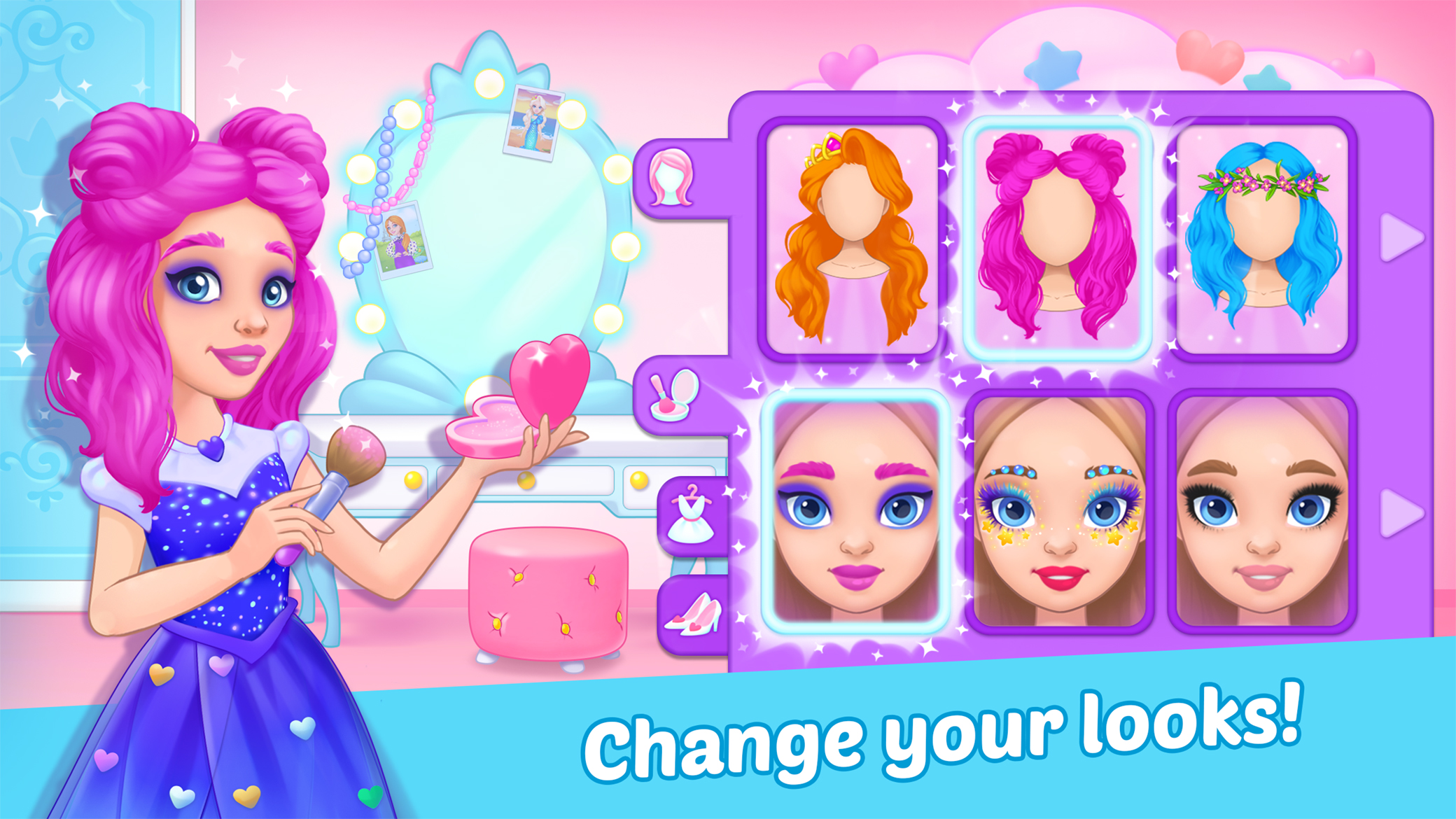 اسکرین شات 5 بازی Princess girl paper House game