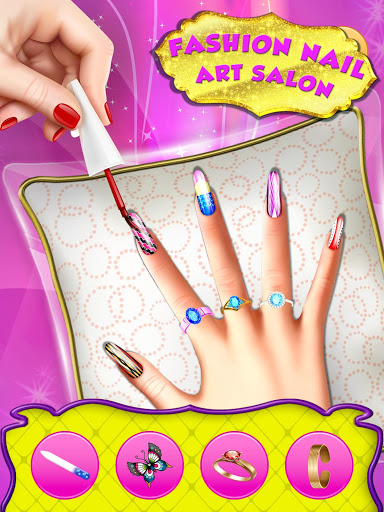 اسکرین شات 8 بازی Fashion Nail Art Salon Spa Manicure Girl
