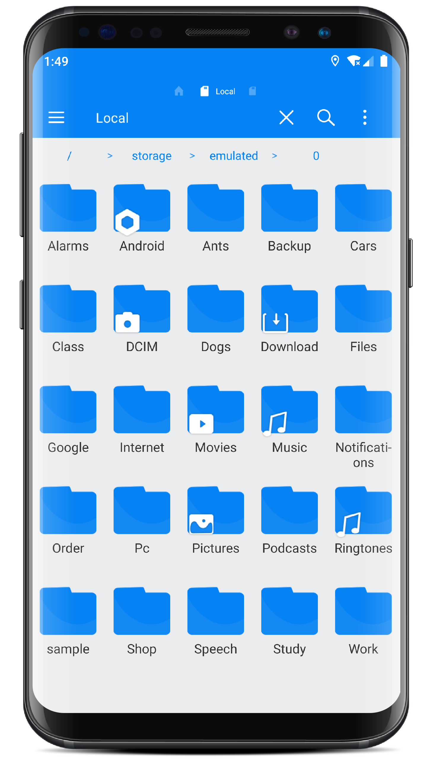 اسکرین شات 2 برنامه RS File Manager File Explorer