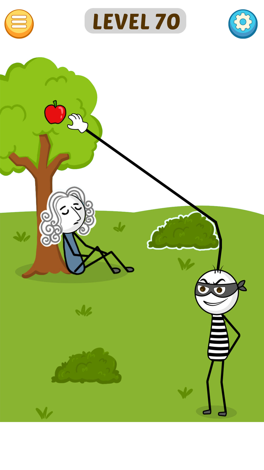 اسکرین شات 6 بازی Stickman Robber Puzzle Game