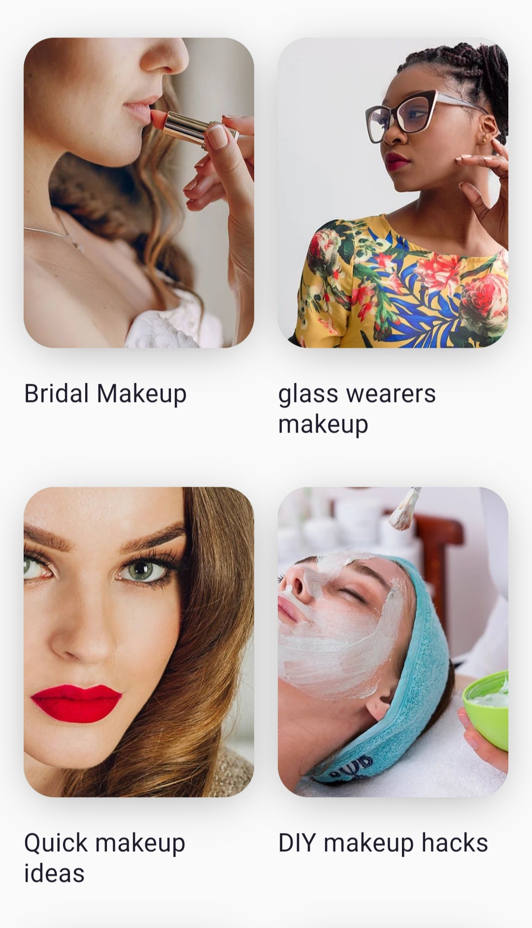 اسکرین شات 7 برنامه Beauty Tips & Makeup Guide