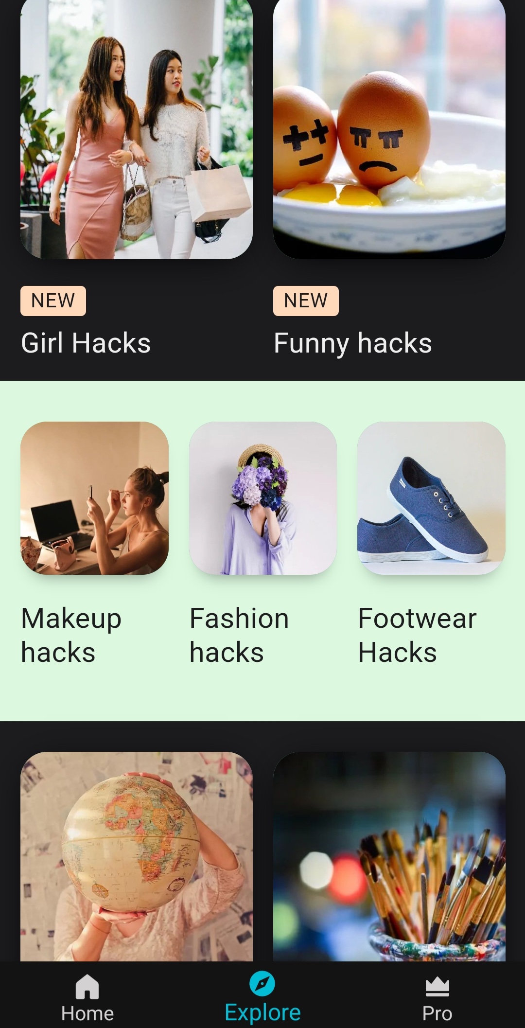اسکرین شات 6 برنامه Life Hacks & DIY Tips