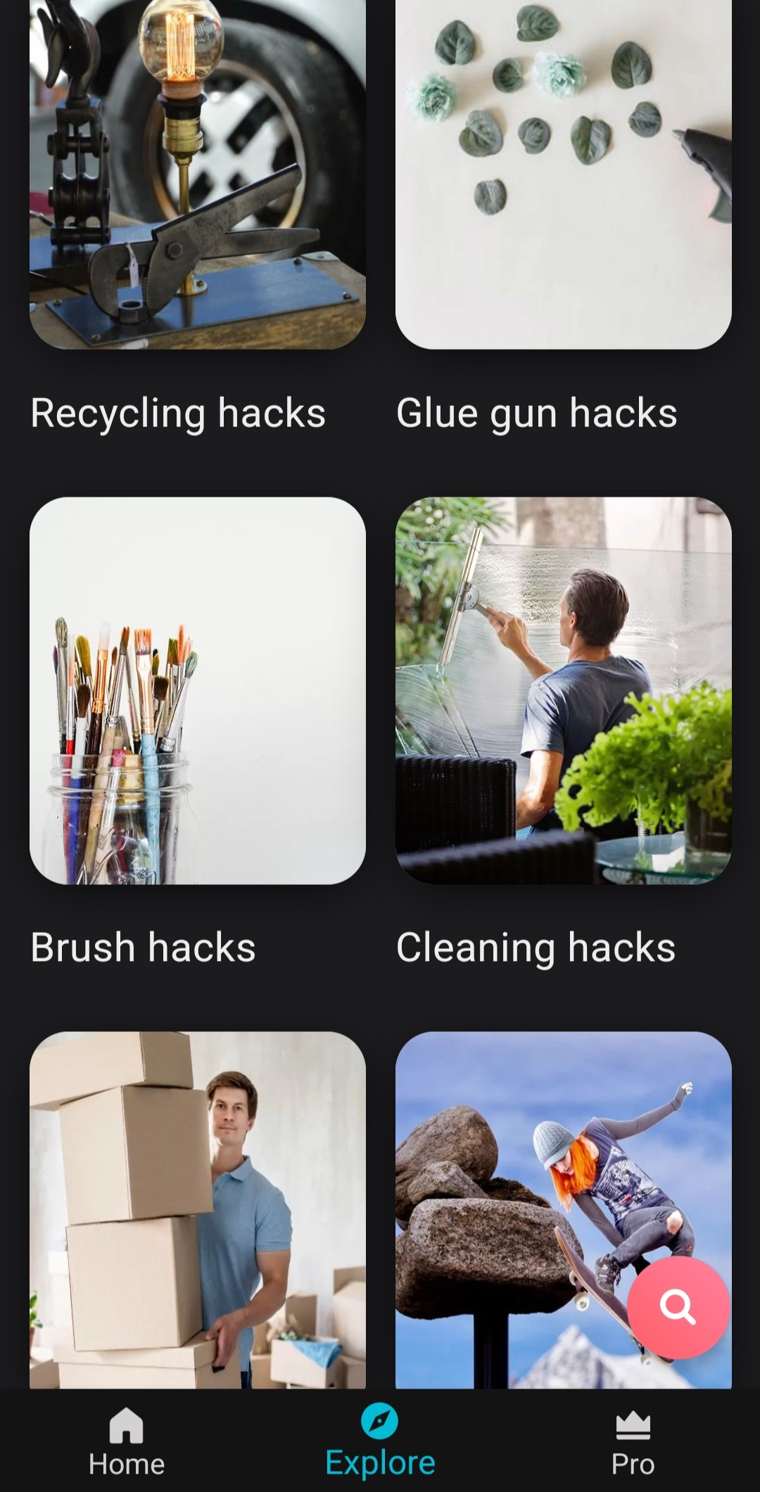 اسکرین شات 7 برنامه Life Hacks & DIY Tips