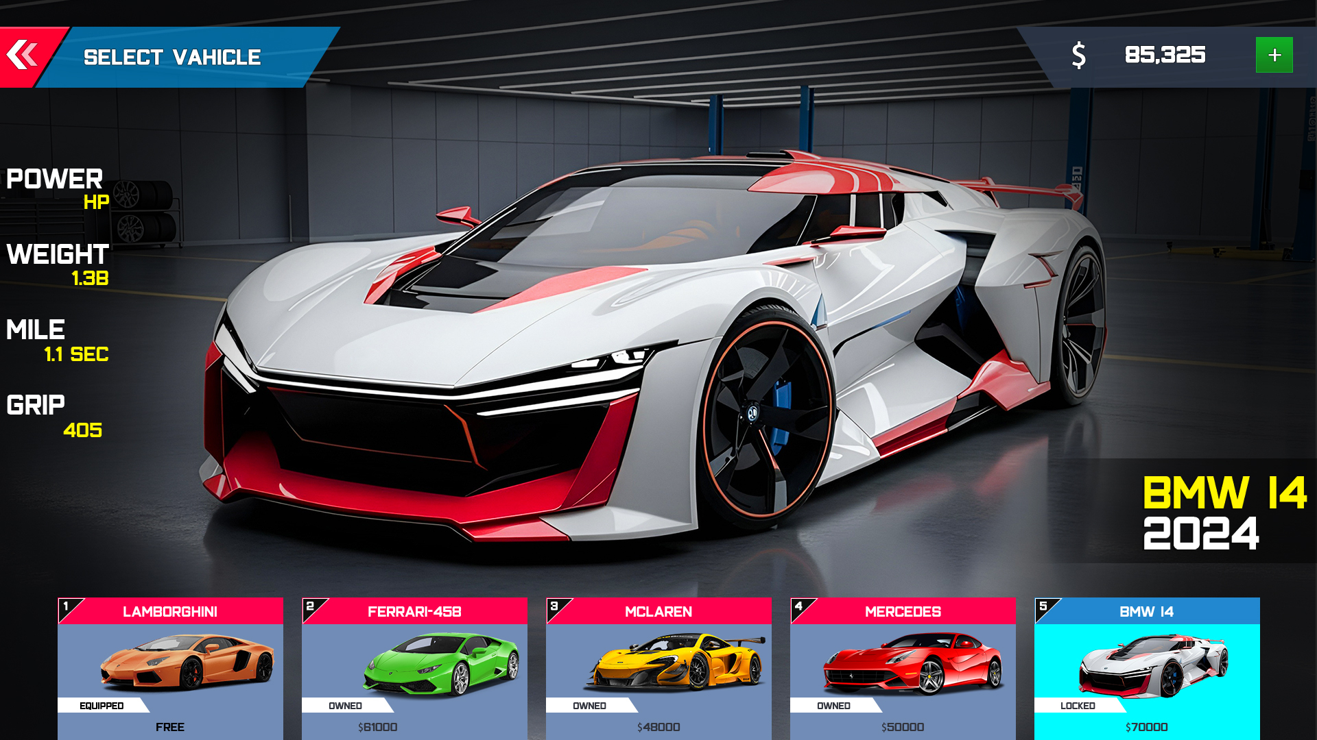 اسکرین شات 3 بازی Car Racing: Car Games 2023
