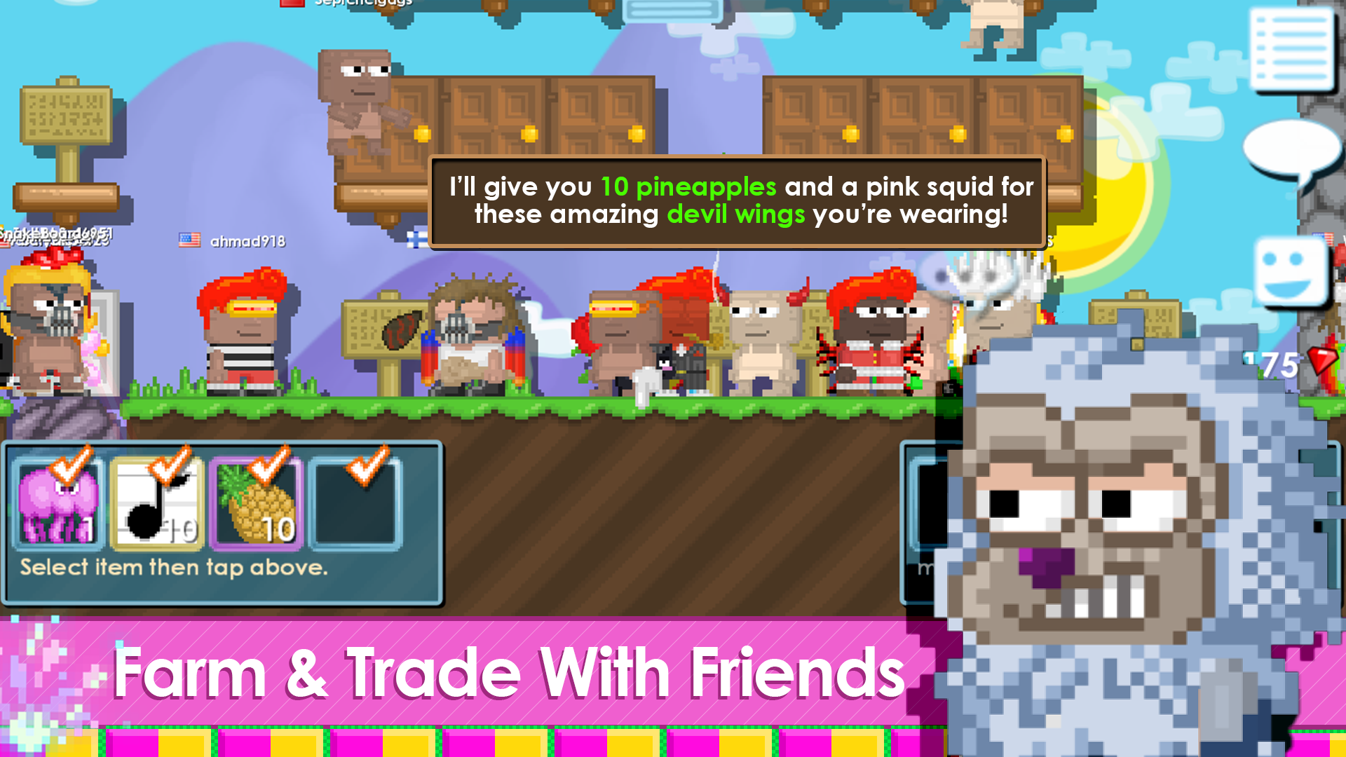 اسکرین شات 4 بازی Growtopia