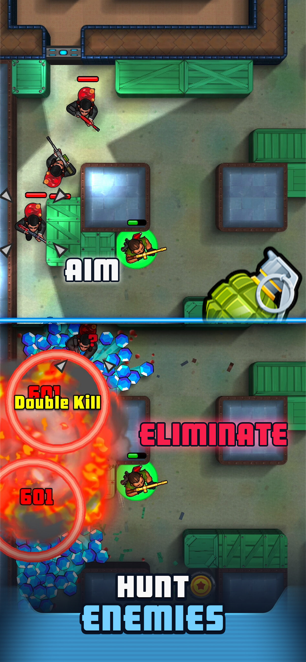 اسکرین شات 1 بازی Hunter Strike