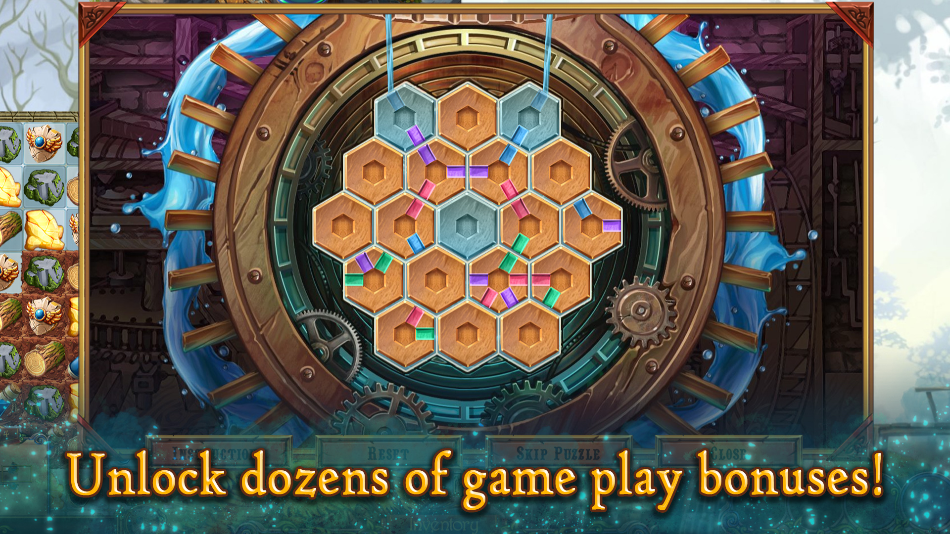 اسکرین شات 7 بازی Runefall: Match 3 Quest Games