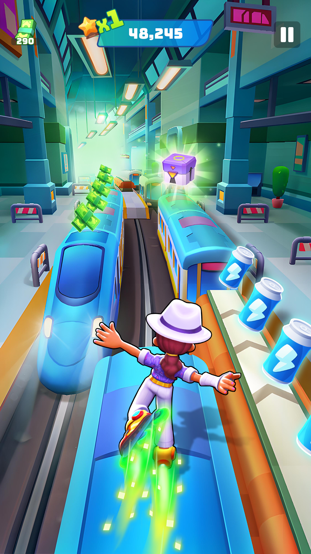 اسکرین شات 4 بازی Super Runners: City Chase