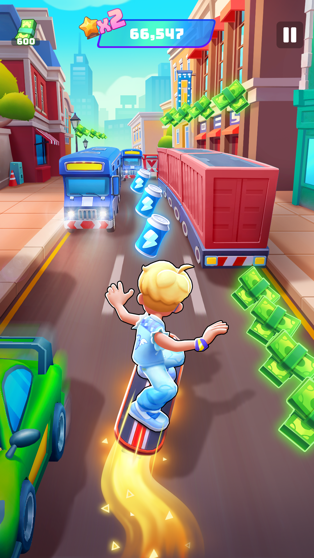 اسکرین شات 5 بازی Super Runners: City Chase