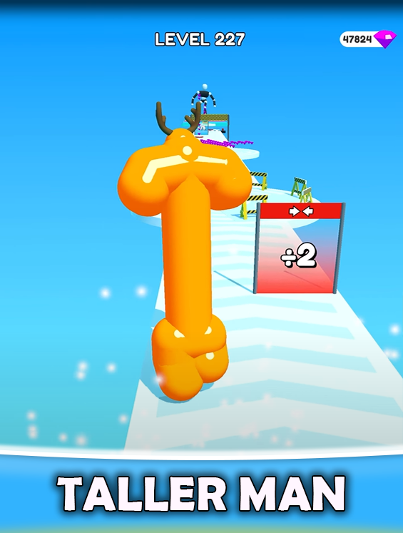 اسکرین شات 8 بازی Tall Man Run 3D - Blob Runner