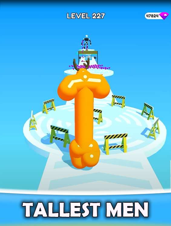 اسکرین شات 1 بازی Tall Man Run 3D - Blob Runner