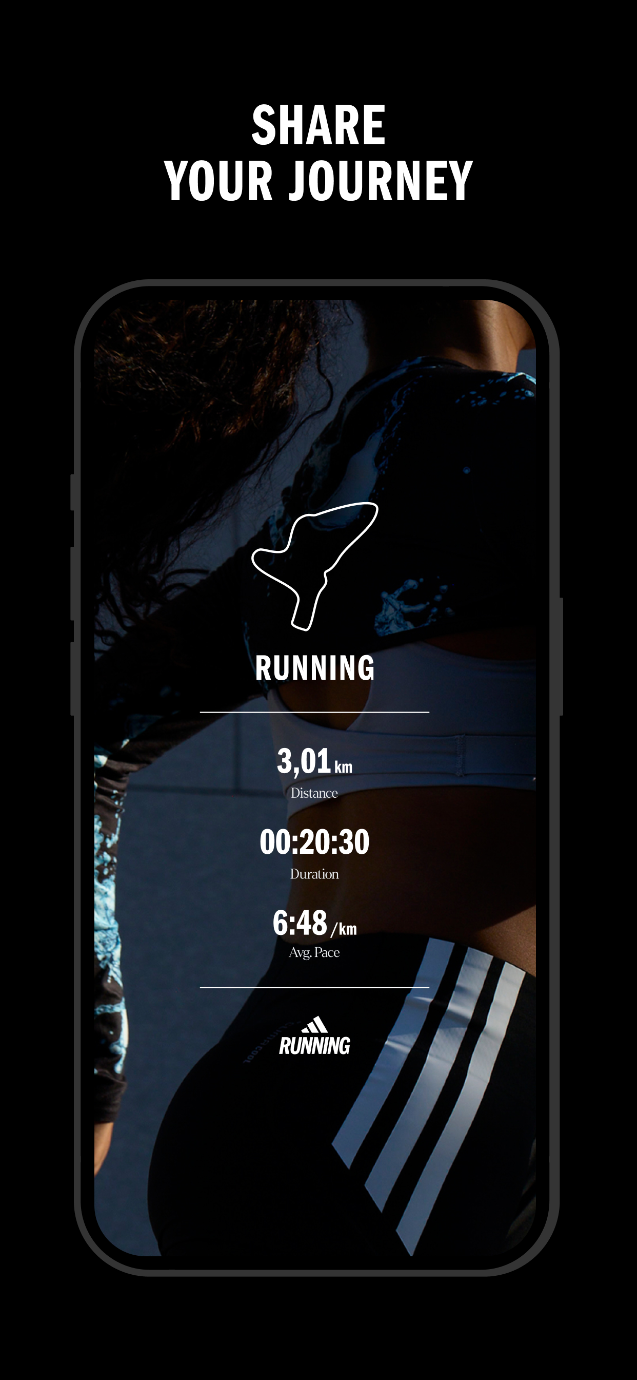 اسکرین شات 4 برنامه adidas Running: Run tracker