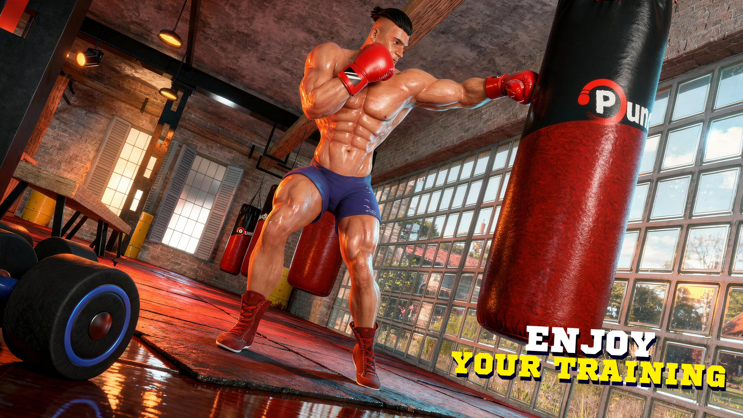 اسکرین شات 2 بازی Fitness Gym Bodybuilding Pump