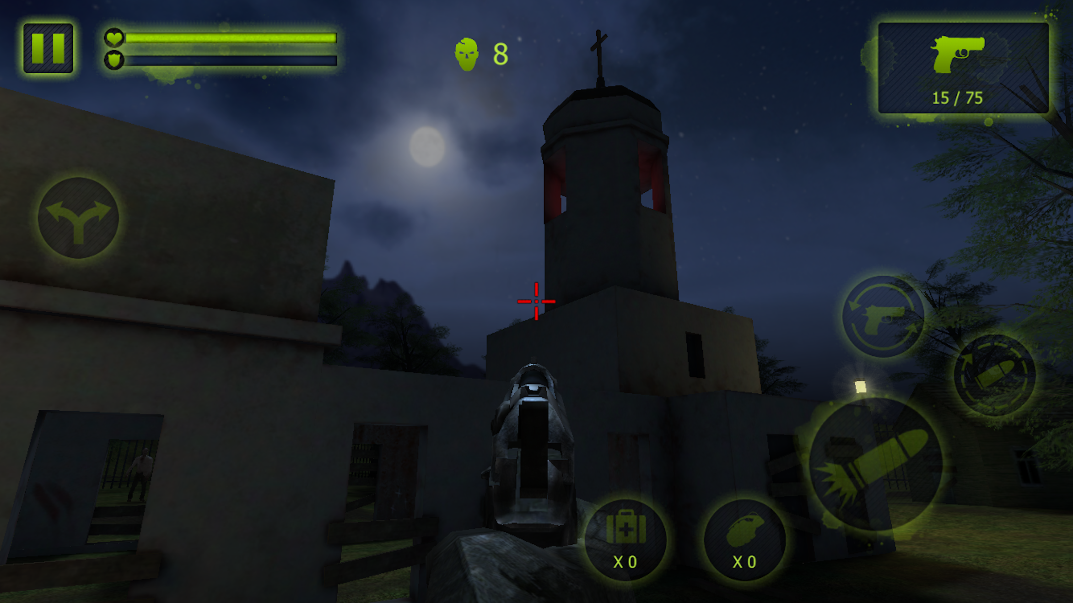 اسکرین شات 1 بازی Survival Horror Zombie Shooter