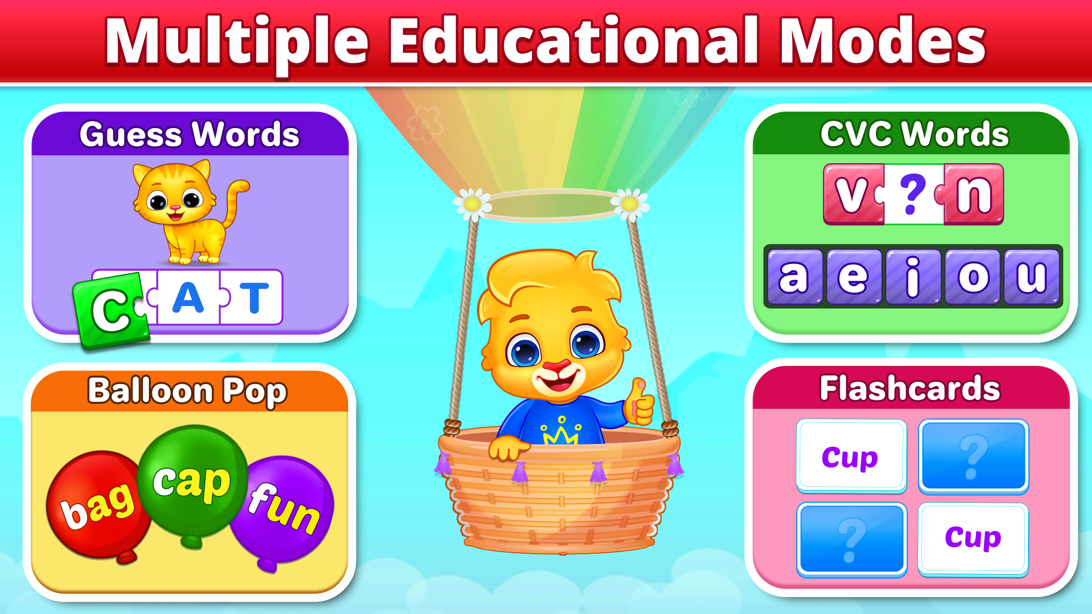 اسکرین شات 2 بازی Spelling & Phonics: Kids Games