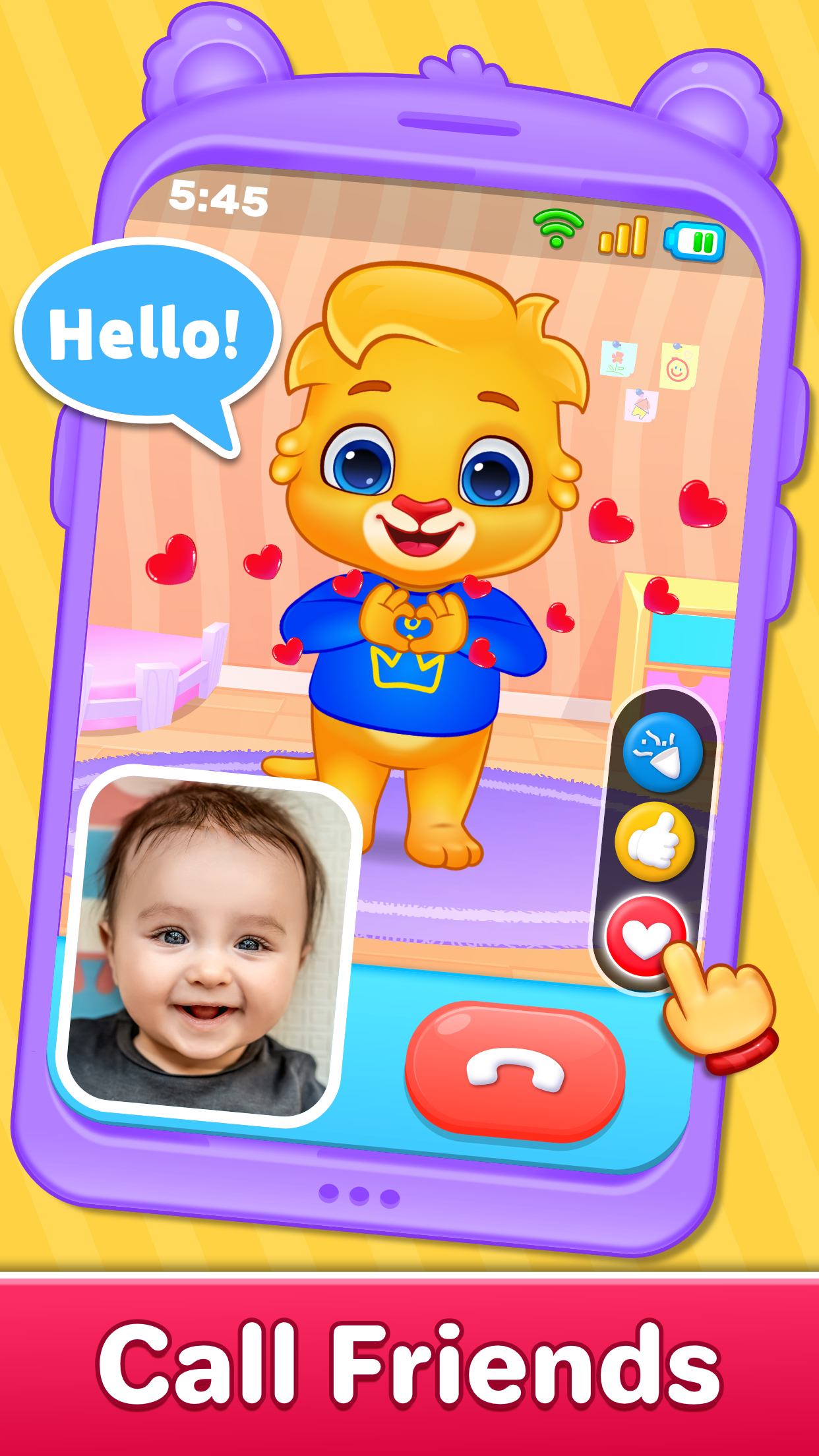اسکرین شات 2 بازی Baby Phone & Kids Games