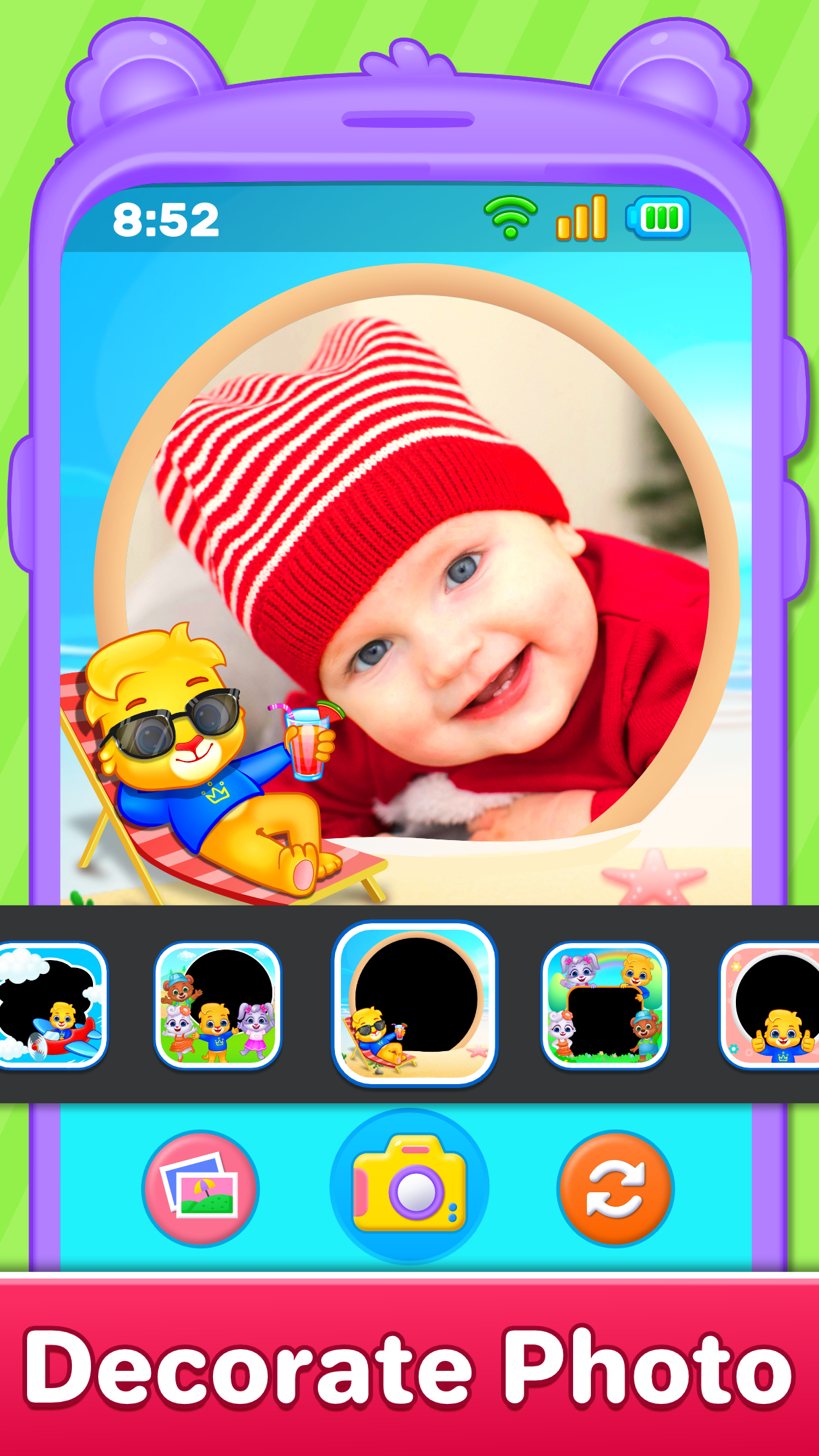 اسکرین شات 4 بازی Baby Phone & Kids Games